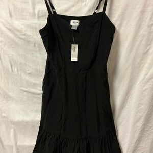 Old Navy Black Spaghetti-Strap Mini Dress